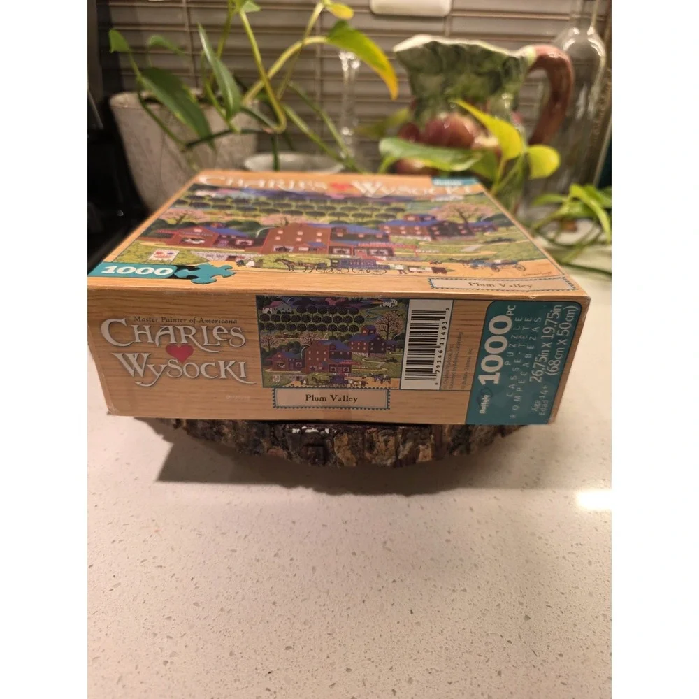 Charles Wysocki Buffalo Games Jigsaw Puzzle Plum Valley